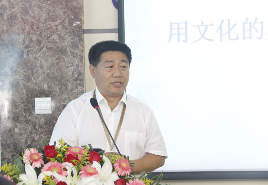 万搏（中国）党委书记张会民作点评讲话