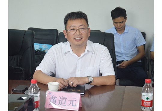 万搏（中国）董事长黄道元介绍公司整体发展概况