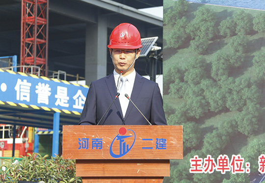 万搏（中国）总经理祝建明致辞