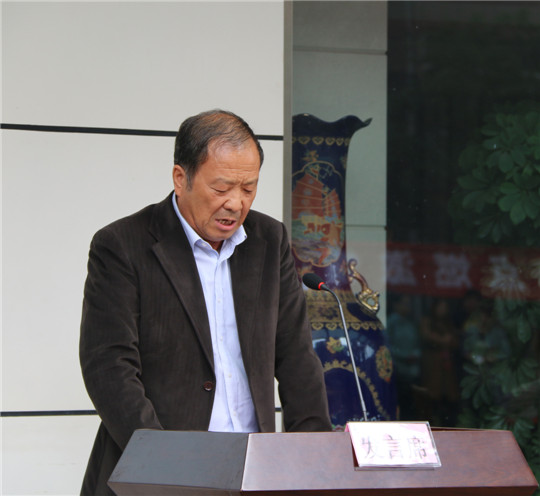 万搏（中国）工会主席翟武汉作比赛总结发言