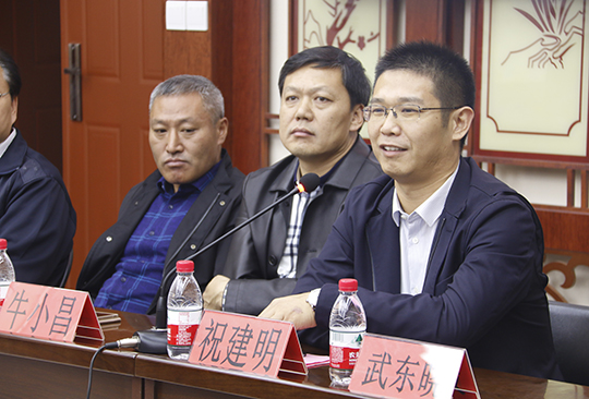万搏（中国）总经理祝建明介绍公司整体发展概况